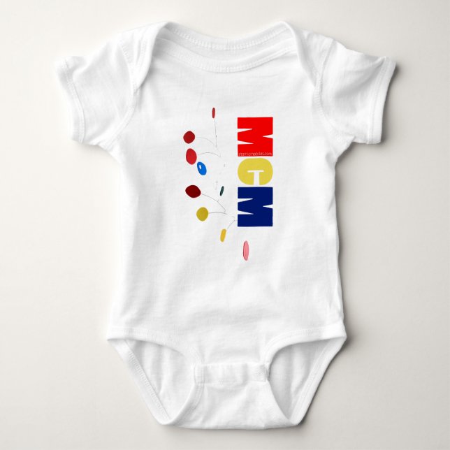 MCM Colorful Mobile Baby T-Shirt (Front)