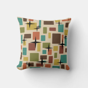 MCM Disarrayed Bricks Multicolored Cushion