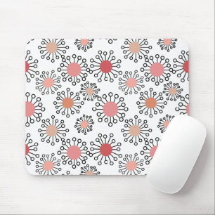 MCM Flowers Mouse Pad