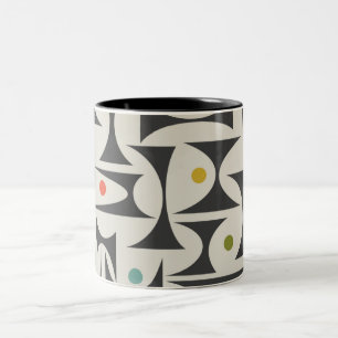 MCM Geometric Pattern Table Lamp Bath Mat Fleece B Two-Tone Coffee Mug