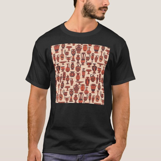 MCM Greek Vases Premium Scoop T-Shirt (Front)