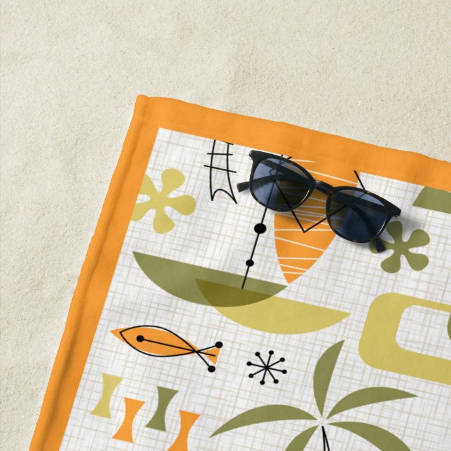 MCM Hawaiian Village Beach Towel (In Situ)