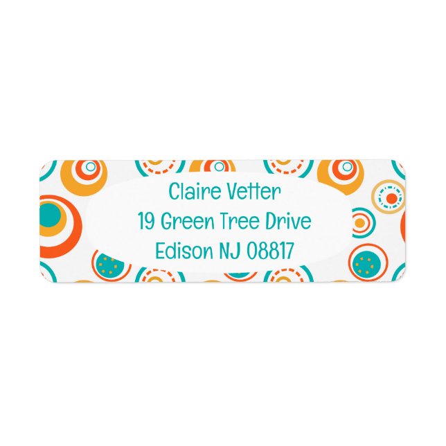 MCM Jawbreakers  Return Address Label (Front)