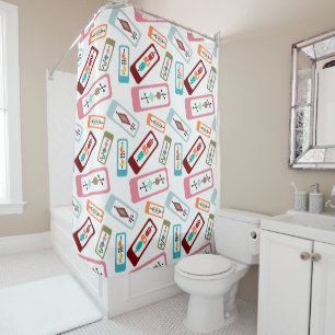 MCM Pickle Forks Shower Curtain