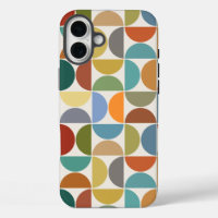 MCM Semicircles Big Pattern Colour on Cream