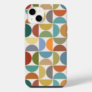 MCM Semicircles Big Pattern Colour on Cream iPhone 14 Plus Case