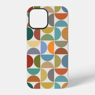 MCM Semicircles Big Pattern Colour on Cream iPhone 12 Case