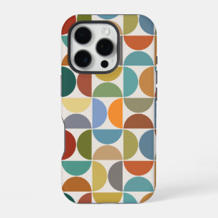 MCM Semicircles Big Pattern Colour on Cream iPhone 16 Pro Case
