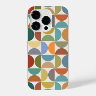 MCM Semicircles Big Pattern Colour on Cream iPhone 14 Pro Case
