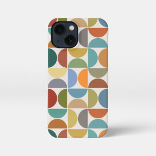 MCM Semicircles Big Pattern Colour on Cream iPhone 13 Mini Case