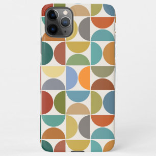 MCM Semicircles Big Pattern Colour on Cream iPhone 11Pro Max Case