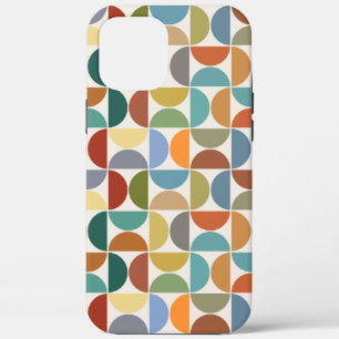 MCM Semicircles Pattern Colour on Cream iPhone 12 Pro Max Case