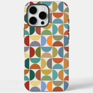 MCM Semicircles Pattern Colour on Cream iPhone 16 Pro Max Case