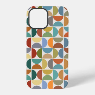 MCM Semicircles Pattern Colour on Cream iPhone 12 Pro Case