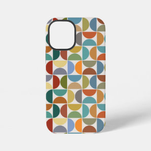 MCM Semicircles Pattern Colour on Cream iPhone 12 Mini Case