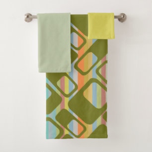 MCM Stripes Bath Towel Set