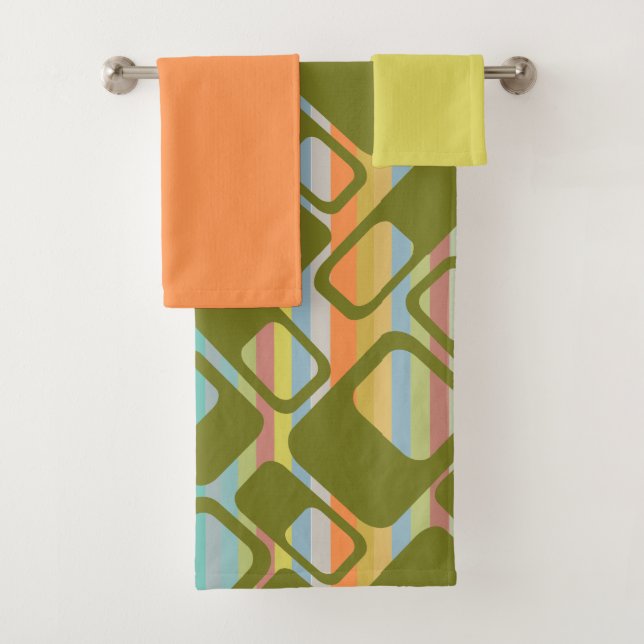 MCM Stripes  Bath Towel Set (Insitu)