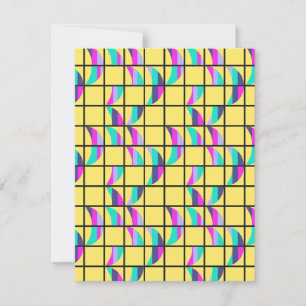 MCM Tic-Tac-Toe Card