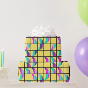 MCM Tic-Tac-Toe  Wrapping Paper