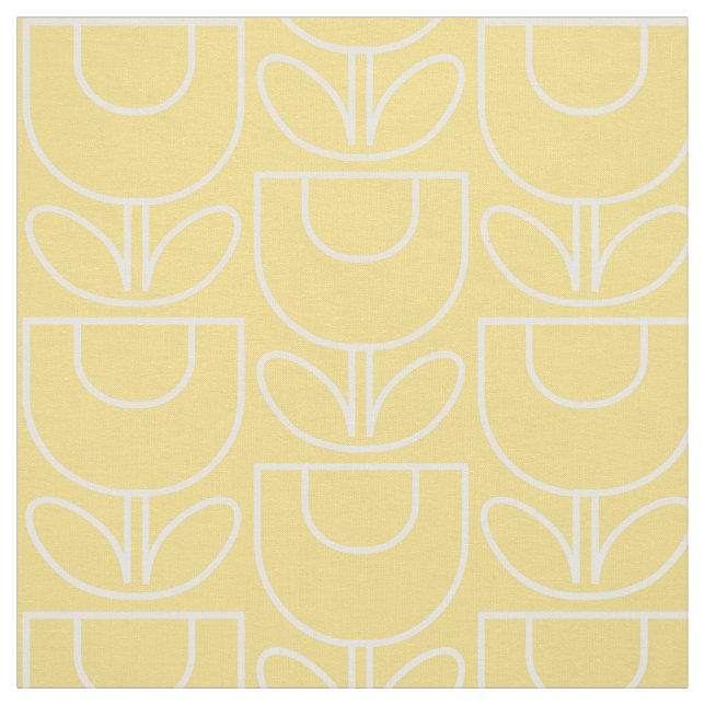 MCM Tulip Yellow Fabric (Swatch)