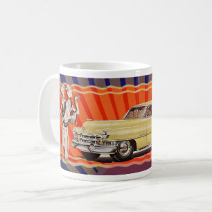MCM VINTAGE CAR AND DESIGN COFFEE MUG