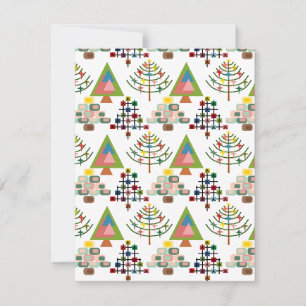 MCM Xmas Trees  Card