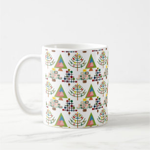 MCM Xmas Trees   Coffee Mug