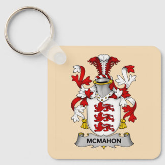 McMahon Family Coat of Arms Keychain