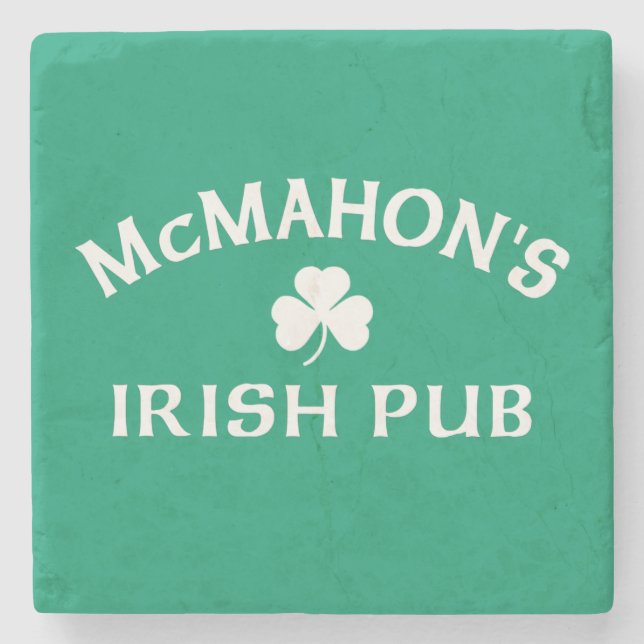 McMahon's Irish Pub  Stone Coaster (Front)