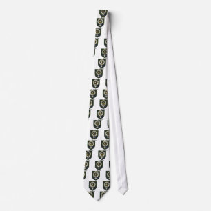 McMillan Clan Crest Badge Tartan Tie