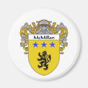 McMillan Coat of Arms (Mantled) Magnet