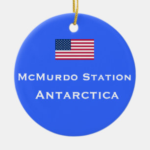 McMurdo Station Christmas Ornament