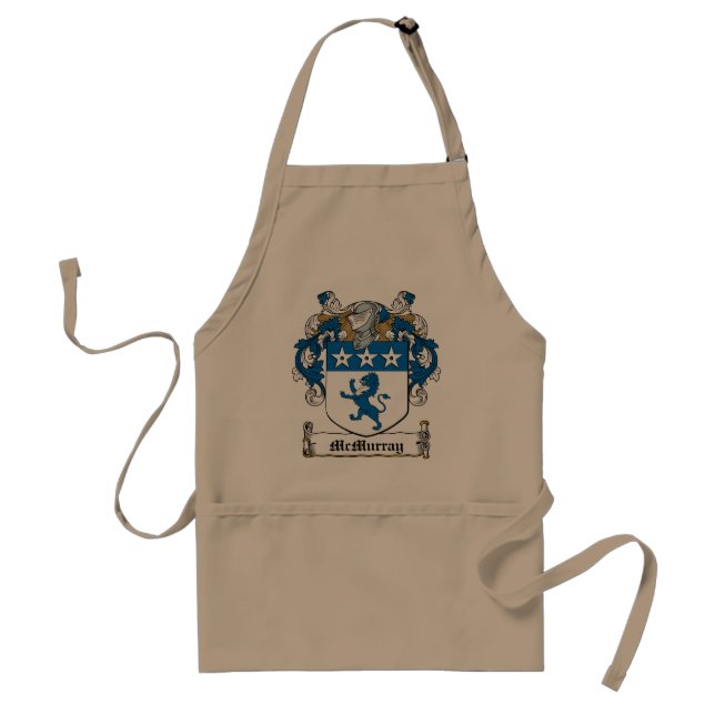 McMurray Family Crest Standard Apron (Front)
