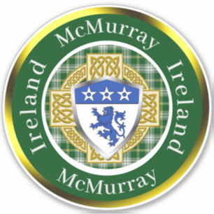 McMurray Shield & Celtic Cross Personalized