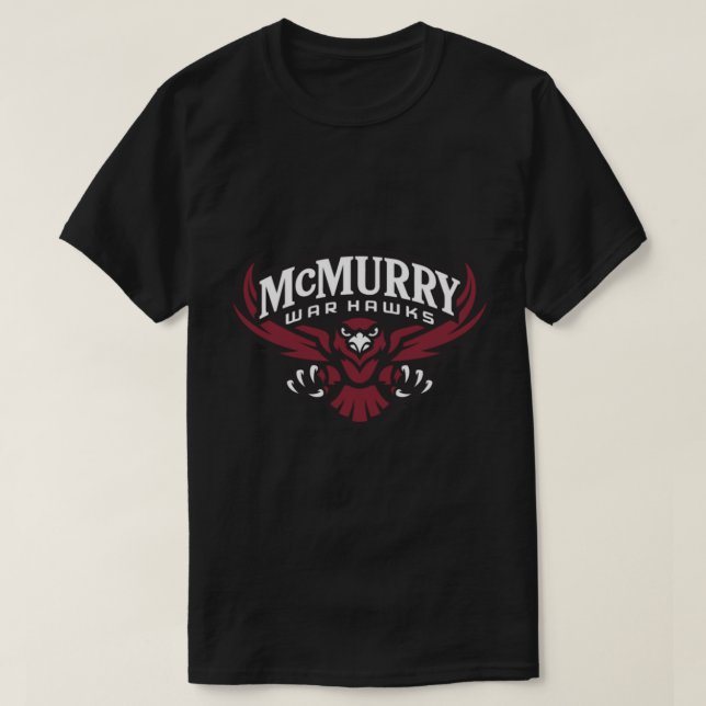 McMurry WAR HAWKS ABILENE TX     T-Shirt (Design Front)