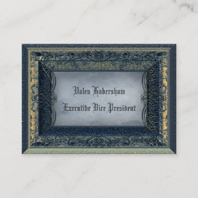 McMyles Jasper  Victorian  Customisable Business Card (Front)