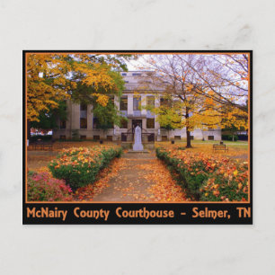 McNairy County Courthouse - Selmer, TN Postcard