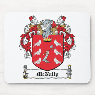 McNally Family Crest Mouse Pad