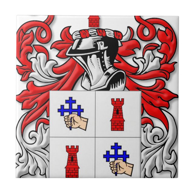 McNaughton Coat of Arms Tile (Front)