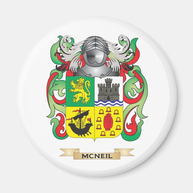 McNeil Coat of Arms (Family Crest) Magnet (Front)