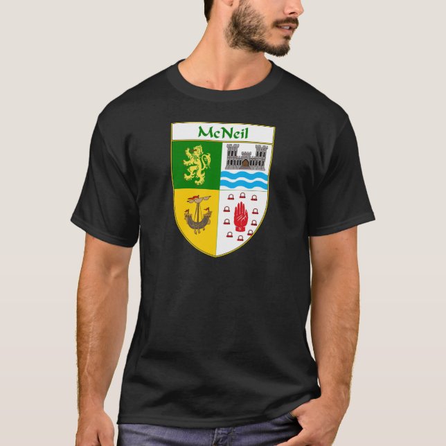 McNeil Coat of Arms/Family Crest T-Shirt (Front)