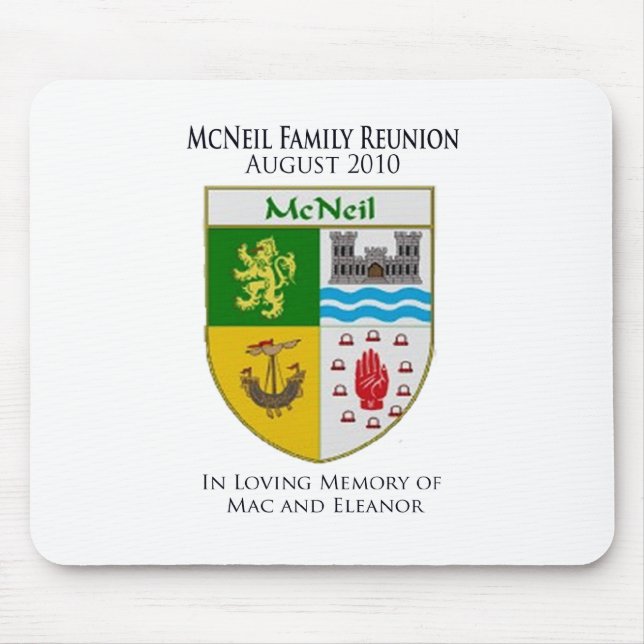 McNeil Family Reunion Mouse Pad (Front)
