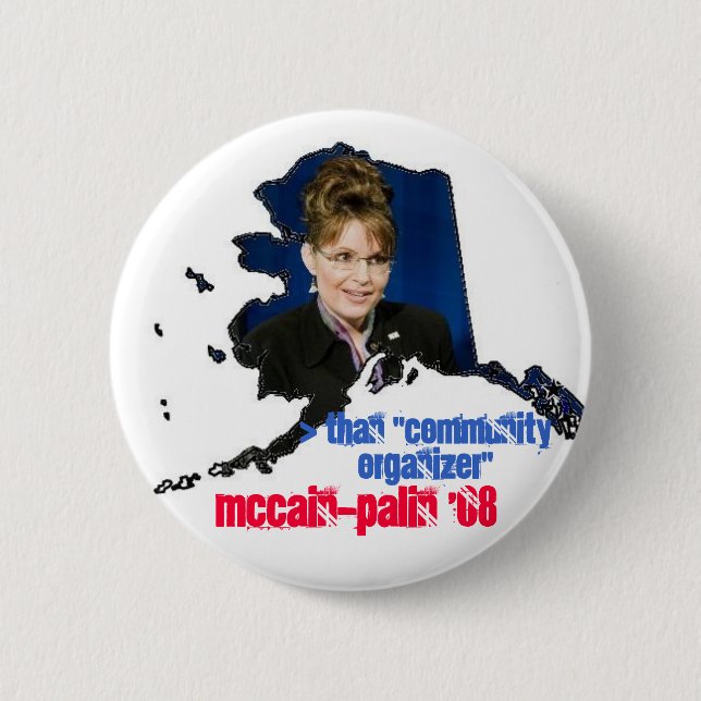 McPalin '08 6 Cm Round Badge (Front)