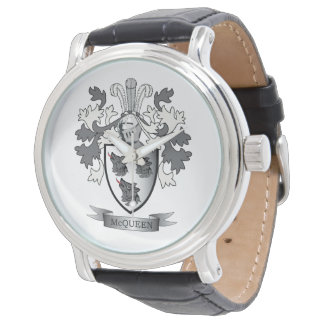 McQueen Family Crest Coat of Arms Watch