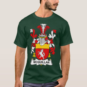 McQuillan Coat of Arms  Family Crest T-Shirt