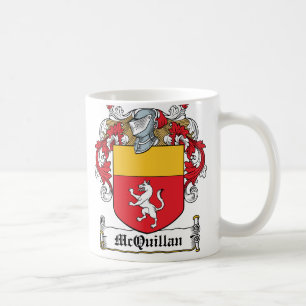 McQuillan Family Crest Coffee Mug