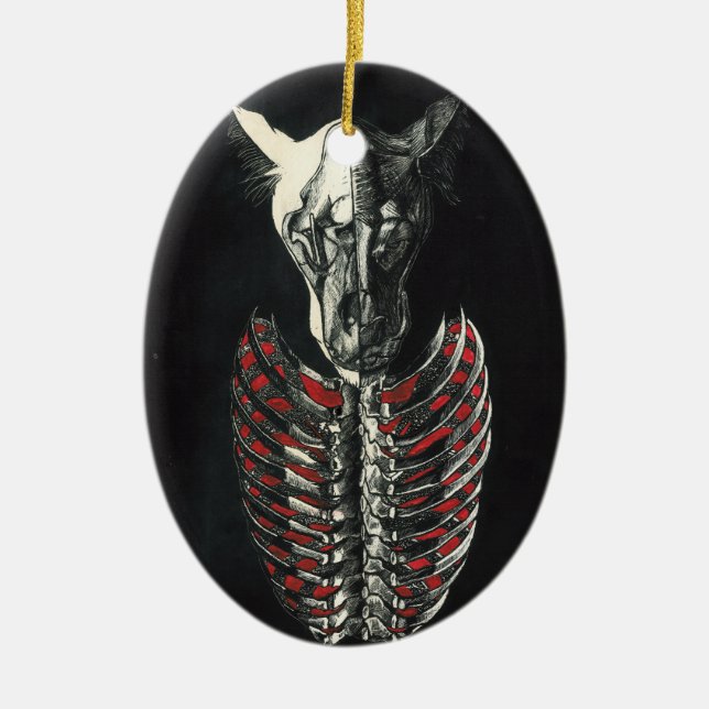 McRib Ceramic Ornament (Front)