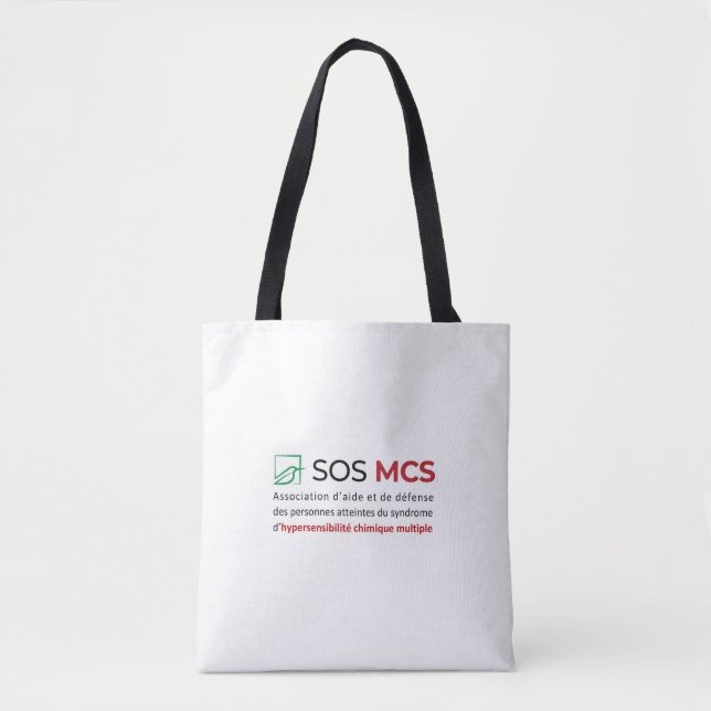MCS SOS Stick Tote Bag (Front)