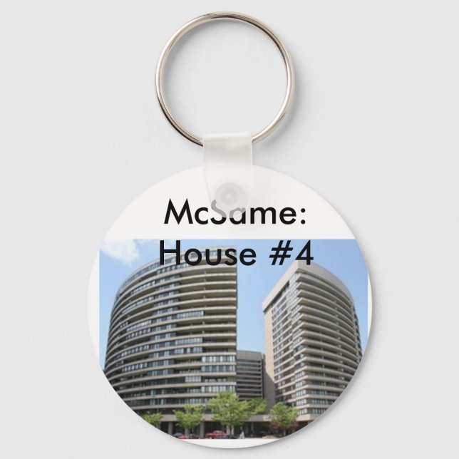 McSame: House #4 Key Ring (Front)