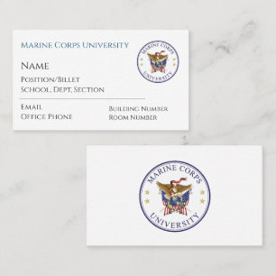 MCU Business Cards